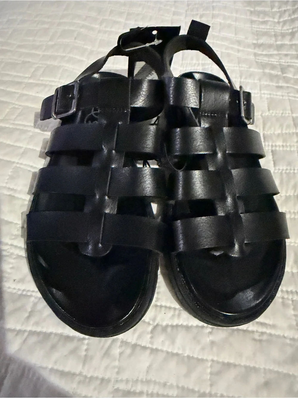 Kids Black Art Class Sandals